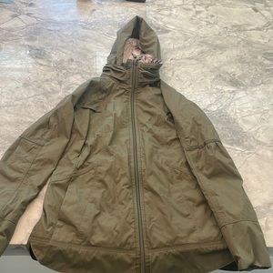 Lululemon rain jacket with hood